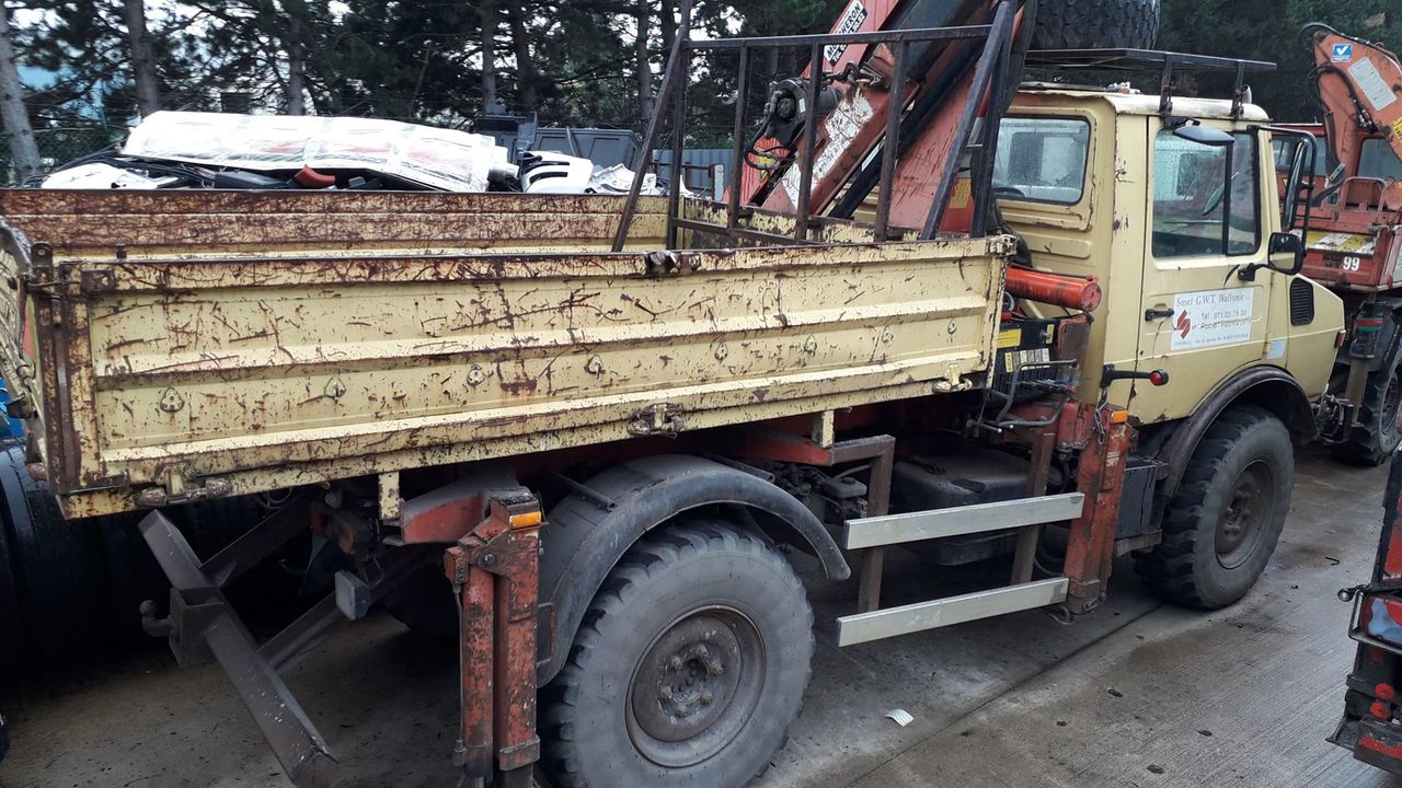 Mercedes Unimog U1250 - Vehículo municipal, Camión caja abierta: foto 2 Mercedes Unimog U1250 - Vehículo municipal, Camión caja abierta: foto 2