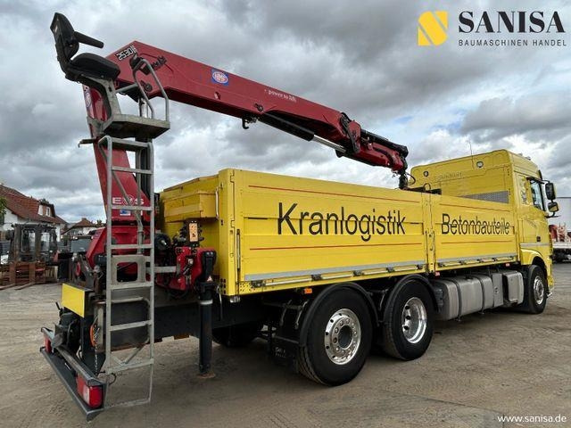 Camión caja abierta DAF XF 480/HMF 2530 L-CR Kran/Lenk/Lift/Baustoff: foto 6 Camión caja abierta DAF XF 480/HMF 2530 L-CR Kran/Lenk/Lift/Baustoff: foto 6