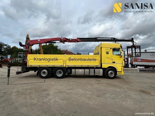 Camión caja abierta DAF XF 480/HMF 2530 L-CR Kran/Lenk/Lift/Baustoff: foto 9 Camión caja abierta DAF XF 480/HMF 2530 L-CR Kran/Lenk/Lift/Baustoff: foto 9