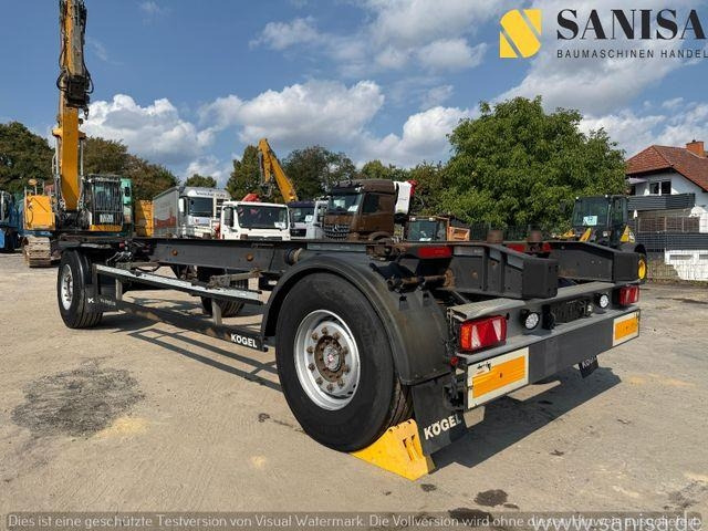 Kögel AW18/Wechselfahrgestell/BDF/Pneumatik - Remolque portacontenedore/ Intercambiable: foto 4 Kögel AW18/Wechselfahrgestell/BDF/Pneumatik - Remolque portacontenedore/ Intercambiable: foto 4