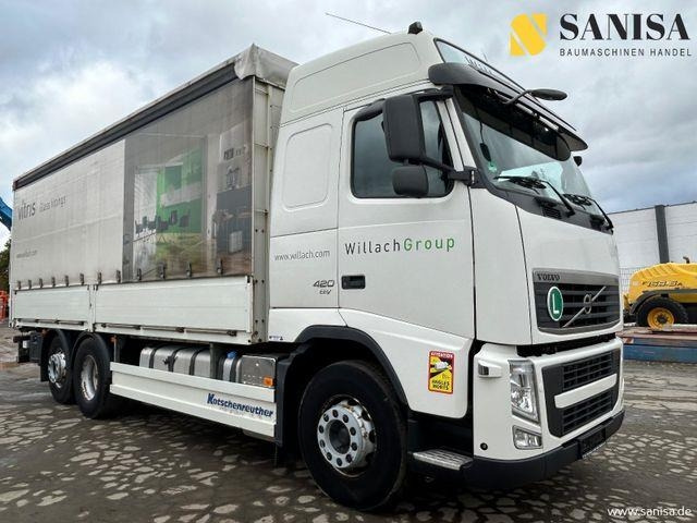 Volvo FH 420/Edscha/Schiebe/Globetrotter/Airtube - Camión lona: foto 1 Volvo FH 420/Edscha/Schiebe/Globetrotter/Airtube - Camión lona: foto 1