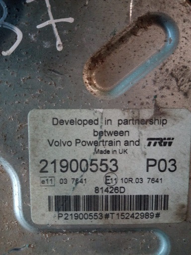 EDC VOLVO FH460 D13K460 21900553 P03 - Unidad de control para Camión: foto 1 EDC VOLVO FH460 D13K460 21900553 P03 - Unidad de control para Camión: foto 1