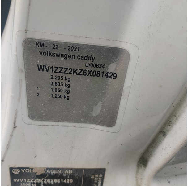Furgón Volkswagen Caddy: foto 6