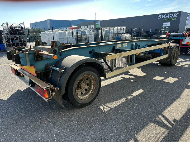 AJK AEEL/10-20 - 20T CONTAINERAANHANGER LUCHTVERING - DRUM BRAKES - AIR SUSP. - GIGANT ASSEN - 40mm - BELGISCHE PAPIEREN - Remolque portacontenedore/ Intercambiable: foto 5 AJK AEEL/10-20 - 20T CONTAINERAANHANGER LUCHTVERING - DRUM BRAKES - AIR SUSP. - GIGANT ASSEN - 40mm - BELGISCHE PAPIEREN - Remolque portacontenedore/ Intercambiable: foto 5