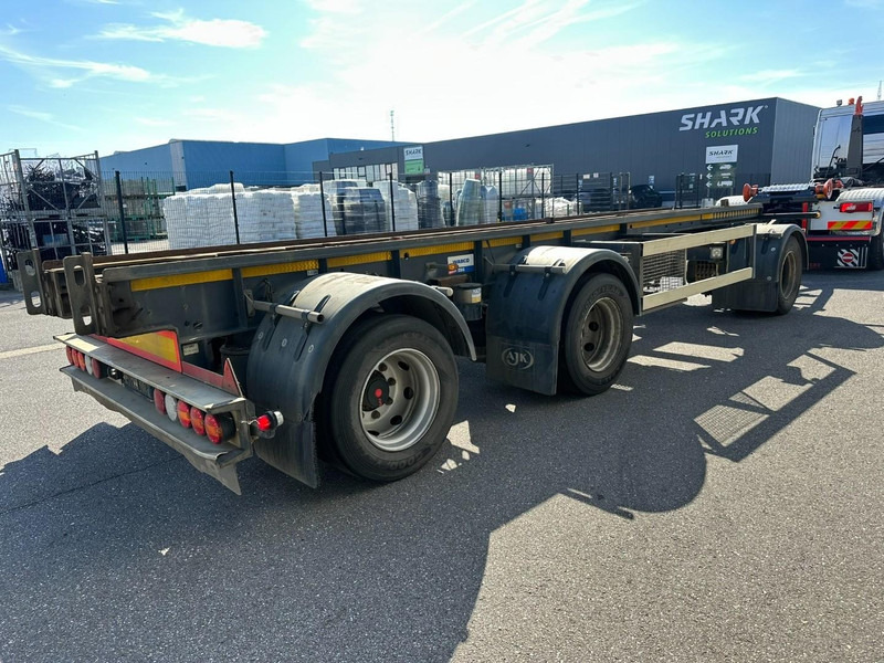 AJK AET - 30T CONTAINERAANHANGER - SAF - DISC BRAKES - AIR SUSP. - GOOD TIRES - TÜV 15-03-2026 - SmartBoard - BELGISCHE PAPIEREN - Remolque portacontenedore/ Intercambiable: foto 5 AJK AET - 30T CONTAINERAANHANGER - SAF - DISC BRAKES - AIR SUSP. - GOOD TIRES - TÜV 15-03-2026 - SmartBoard - BELGISCHE PAPIEREN - Remolque portacontenedore/ Intercambiable: foto 5