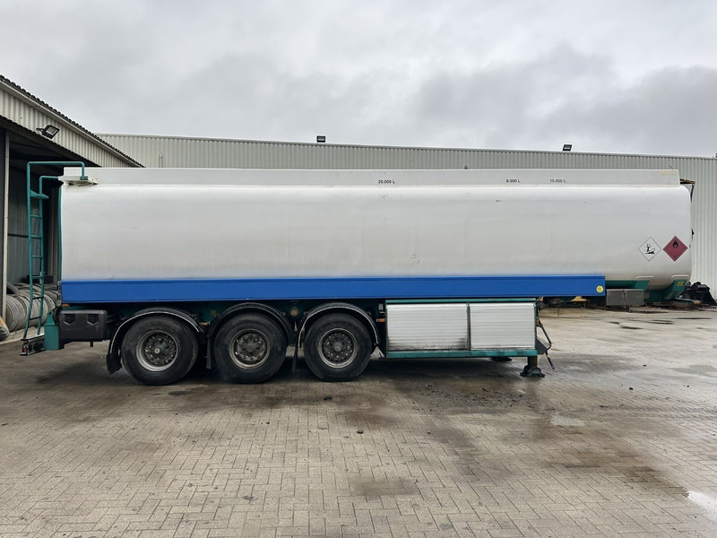 Atcomex TS39 FUEL TANKER / CITERNE GASOIL 40.899L - 3 COMPARTIMENTS - ALUMINIUM - DIESEL / FUEL / BENZINE - BPW - AIR SUSPENSION - Semirremolque cisterna: foto 3 Atcomex TS39 FUEL TANKER / CITERNE GASOIL 40.899L - 3 COMPARTIMENTS - ALUMINIUM - DIESEL / FUEL / BENZINE - BPW - AIR SUSPENSION - Semirremolque cisterna: foto 3