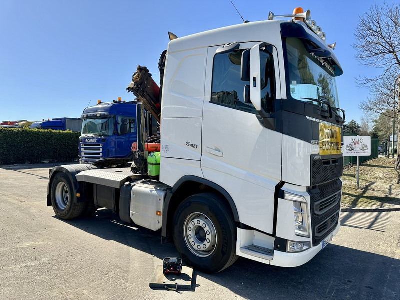 Volvo FH 540 ZSM + KRAN PALFINGER PK 18500 + RADIO - *449.000km* - EURO 6 - COC - 4 STABS - Cabeza tractora: foto 1 Volvo FH 540 ZSM + KRAN PALFINGER PK 18500 + RADIO - *449.000km* - EURO 6 - COC - 4 STABS - Cabeza tractora: foto 1