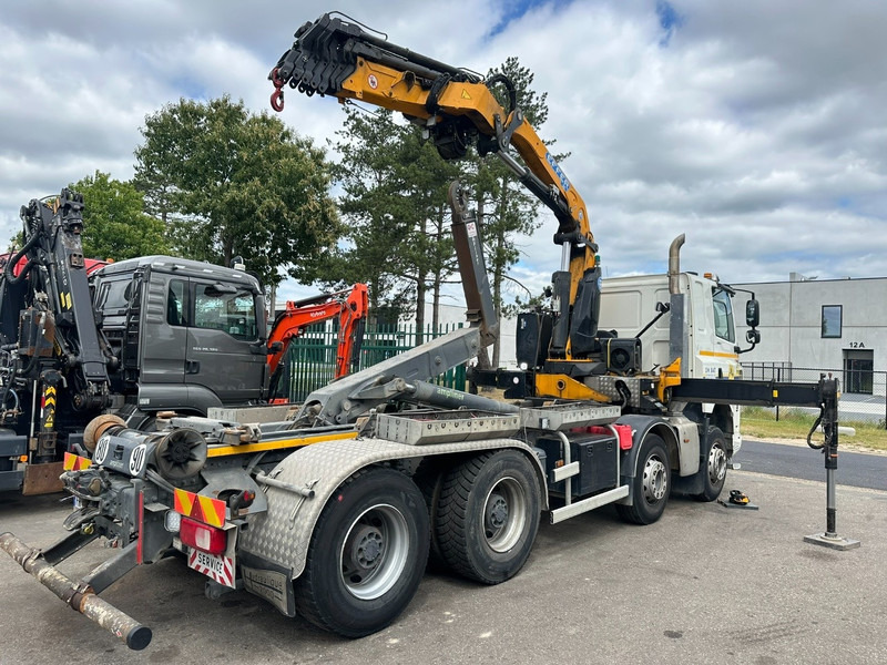 DAF CF 480 8x4 HOOKLIFT + CRANE (19m!) EFFER 205 / 6S + WINCH - RETARDER - *165.000km* - VERY NICE - Camión multibasculante, Camión grúa: foto 5 DAF CF 480 8x4 HOOKLIFT + CRANE (19m!) EFFER 205 / 6S + WINCH - RETARDER - *165.000km* - VERY NICE - Camión multibasculante, Camión grúa: foto 5