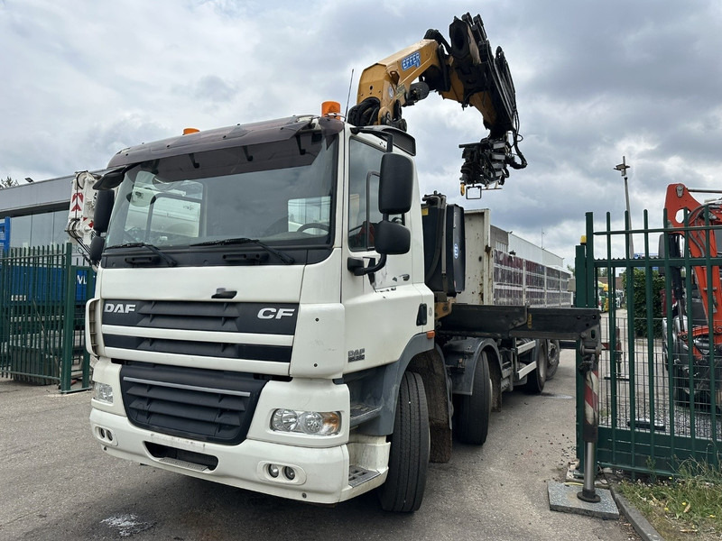 DAF CF 85.360 8x2 + CRANE (25m!) EFFER 305 6S + JIB 4S + ROTATOR - PLATORM 7m60 - LIFT + STEERING AXLE - EURO 5 - BE - Camión grúa: foto 4 DAF CF 85.360 8x2 + CRANE (25m!) EFFER 305 6S + JIB 4S + ROTATOR - PLATORM 7m60 - LIFT + STEERING AXLE - EURO 5 - BE - Camión grúa: foto 4
