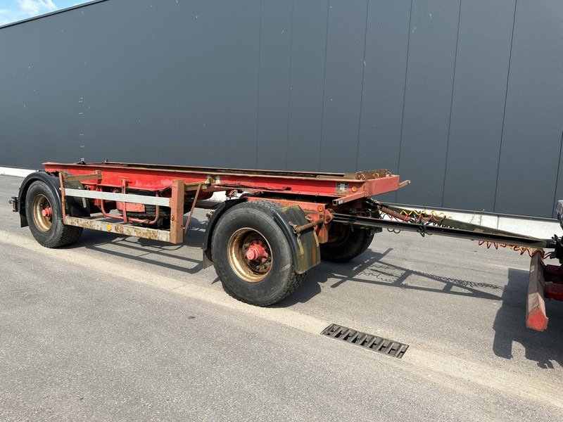 DEOM - SCHMIT R202P 2-AS CONTAINER TRANSPORT - BPW - GOEDE BANDEN - LUCHTVERING - BELGISCHE PAPIEREN - Remolque portacontenedore/ Intercambiable: foto 1 DEOM - SCHMIT R202P 2-AS CONTAINER TRANSPORT - BPW - GOEDE BANDEN - LUCHTVERING - BELGISCHE PAPIEREN - Remolque portacontenedore/ Intercambiable: foto 1