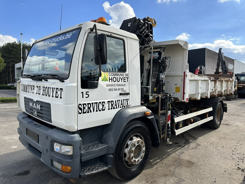MAN LC 18.280 18T 4x2 TIPPER + CRANE (2018!!!) HIAB 099 E-2 DUO (921h!) - *157.000km* - FULL AIR - BE TRUCK - Camión volquete, Camión grúa: foto 4 MAN LC 18.280 18T 4x2 TIPPER + CRANE (2018!!!) HIAB 099 E-2 DUO (921h!) - *157.000km* - FULL AIR - BE TRUCK - Camión volquete, Camión grúa: foto 4