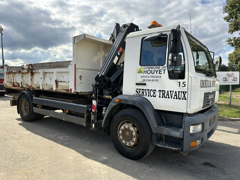 MAN LC 18.280 18T 4x2 TIPPER + CRANE (2018!!!) HIAB 099 E-2 DUO (921h!) - *157.000km* - FULL AIR - BE TRUCK - Camión volquete, Camión grúa: foto 3 MAN LC 18.280 18T 4x2 TIPPER + CRANE (2018!!!) HIAB 099 E-2 DUO (921h!) - *157.000km* - FULL AIR - BE TRUCK - Camión volquete, Camión grúa: foto 3