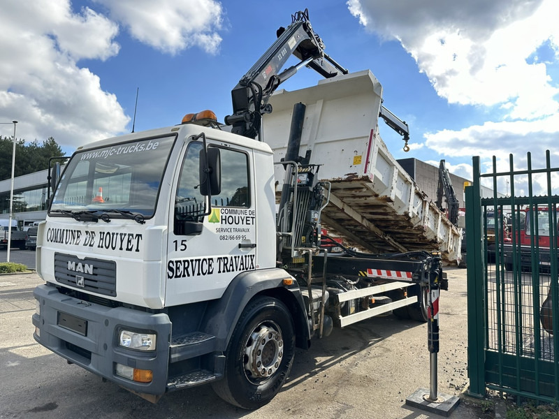 MAN LC 18.280 18T 4x2 TIPPER + CRANE (2018!!!) HIAB 099 E-2 DUO (921h!) - *157.000km* - FULL AIR - BE TRUCK - Camión volquete, Camión grúa: foto 2 MAN LC 18.280 18T 4x2 TIPPER + CRANE (2018!!!) HIAB 099 E-2 DUO (921h!) - *157.000km* - FULL AIR - BE TRUCK - Camión volquete, Camión grúa: foto 2