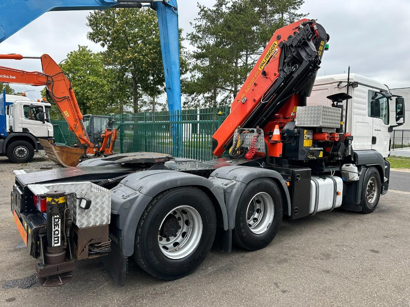 MAN TGS 26.440 6X4 + (22m) CRANE PALFINGER PK62002 E 6x H + 1ME - RETARDER - EURO 5 - BE TRUCK - Camión grúa: foto 5 MAN TGS 26.440 6X4 + (22m) CRANE PALFINGER PK62002 E 6x H + 1ME - RETARDER - EURO 5 - BE TRUCK - Camión grúa: foto 5