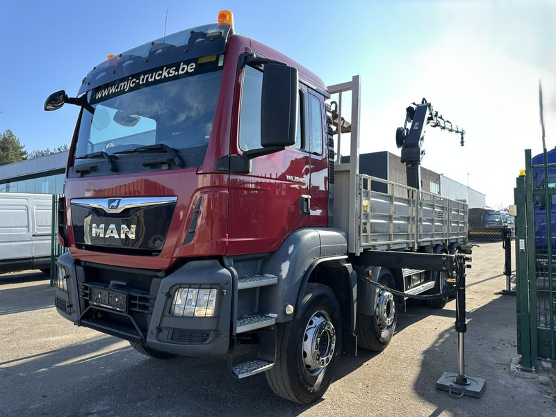 Camión grúa MAN TGS 35.420 8x4 + CRANE HIAB X-HIPRO 302 EP-5 - 192.000km - ROTATOR - 5/6 F - PLATFORM 6m55 - AIR SUSPENSION - TUV 06/2025 - TOP CONDITION: foto 8