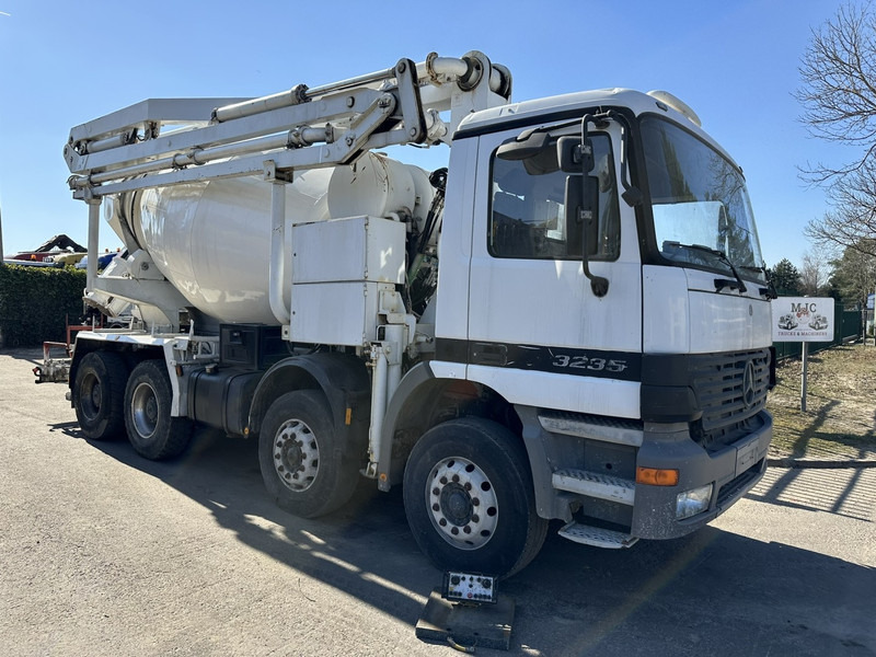 Mercedes-Benz ACTROS 3235 8x4 PUMI SCHWING - MIXER + PUMP - STEEL SPRING / HUB REDUCTION - AP ACHSEN - Camión bomba de hormigón: foto 1 Mercedes-Benz ACTROS 3235 8x4 PUMI SCHWING - MIXER + PUMP - STEEL SPRING / HUB REDUCTION - AP ACHSEN - Camión bomba de hormigón: foto 1