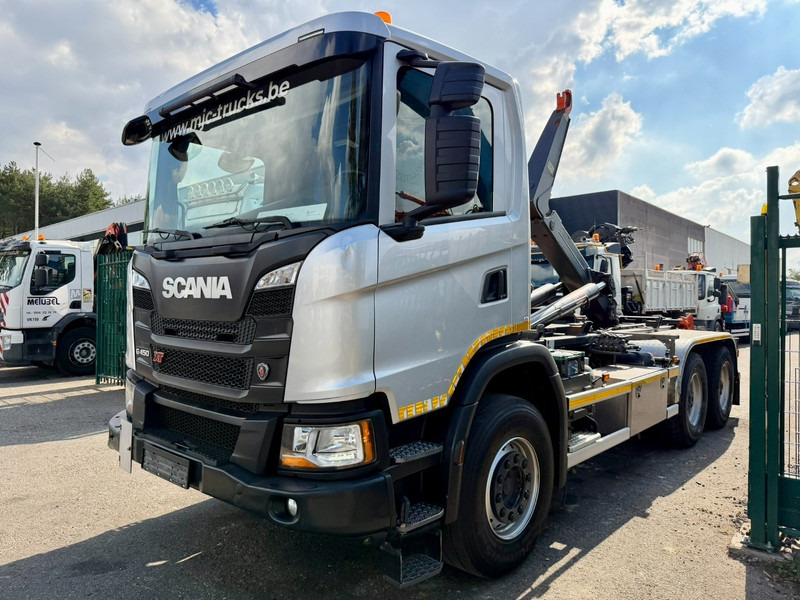 Scania G450 XT 6X4 AJK HAAKSYSTEEM 20T - 5760mm - WB 3m90 - HUB REDUCTION / STEEL SUSPENSION - EURO 6 - BE TRUCK - Camión multibasculante: foto 3 Scania G450 XT 6X4 AJK HAAKSYSTEEM 20T - 5760mm - WB 3m90 - HUB REDUCTION / STEEL SUSPENSION - EURO 6 - BE TRUCK - Camión multibasculante: foto 3
