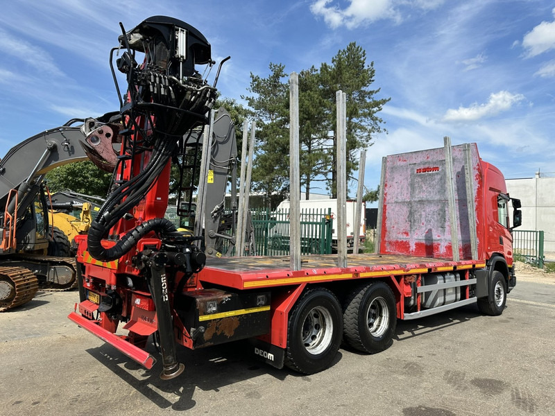 Scania G500 XT 6x4 WOOD / TIMBER / HOLZ CRANE PALFINGER EPSILON Q150Z + RETARDER - FULL AIR SUSP. - BE TRUCK - Camión forestal, Camión grúa: foto 4 Scania G500 XT 6x4 WOOD / TIMBER / HOLZ CRANE PALFINGER EPSILON Q150Z + RETARDER - FULL AIR SUSP. - BE TRUCK - Camión forestal, Camión grúa: foto 4