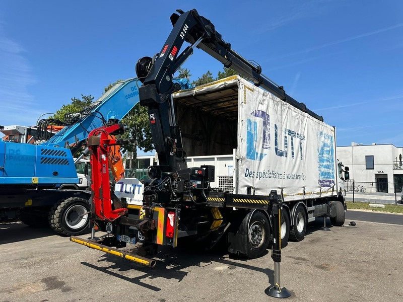 Scania P410 8x4 TRIDEM PRITSCHE PLANE + KRAN HIAB 244 EP-4 HIDUO - RETARDER - LIFT + STEERING AXLE - *327.000km* - RADIO - Camión lona, Camión grúa: foto 5 Scania P410 8x4 TRIDEM PRITSCHE PLANE + KRAN HIAB 244 EP-4 HIDUO - RETARDER - LIFT + STEERING AXLE - *327.000km* - RADIO - Camión lona, Camión grúa: foto 5