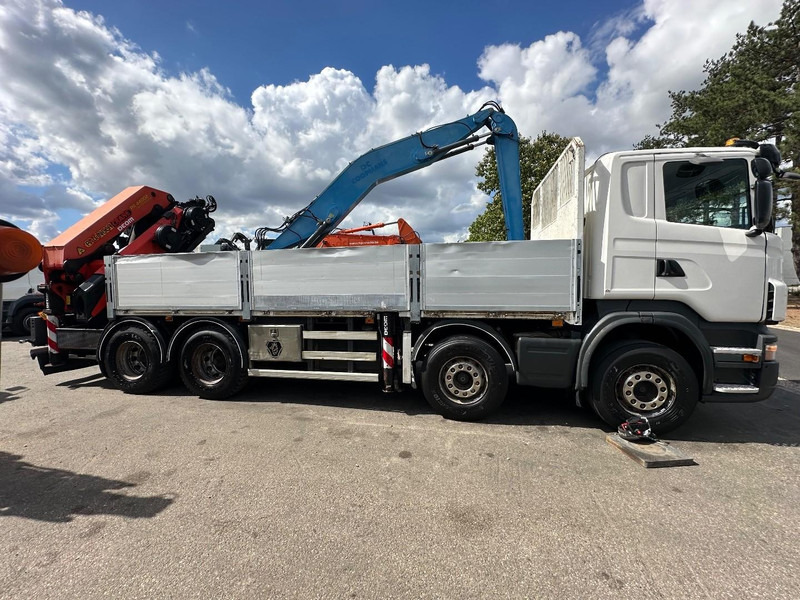 Scania R420 8x4 + CRANE PALFINGER PK44002 F (7x) + Rotator - 6m50 platform - Manual - - Camión caja abierta, Camión grúa: foto 3 Scania R420 8x4 + CRANE PALFINGER PK44002 F (7x) + Rotator - 6m50 platform - Manual - - Camión caja abierta, Camión grúa: foto 3