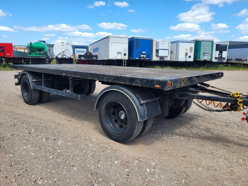 Trailor 2-AS PLATTE AANHANGER - SMB - AIR SUSPENSION - DOUBLE WHEELS - Remolque plataforma/ Caja abierta: foto 1 Trailor 2-AS PLATTE AANHANGER - SMB - AIR SUSPENSION - DOUBLE WHEELS - Remolque plataforma/ Caja abierta: foto 1