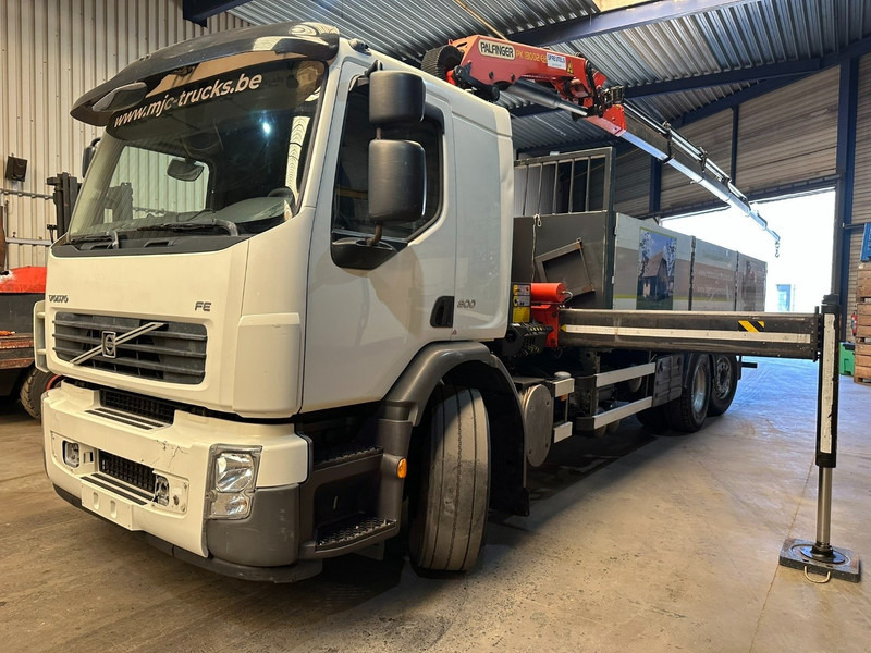 Volvo FE 300 6x2 + crane (20m!) PALFINGER PK18002 E 6x - LIFT / STEERING AXLE - MANUAL - EURO 5 - Camión caja abierta, Camión grúa: foto 4 Volvo FE 300 6x2 + crane (20m!) PALFINGER PK18002 E 6x - LIFT / STEERING AXLE - MANUAL - EURO 5 - Camión caja abierta, Camión grúa: foto 4