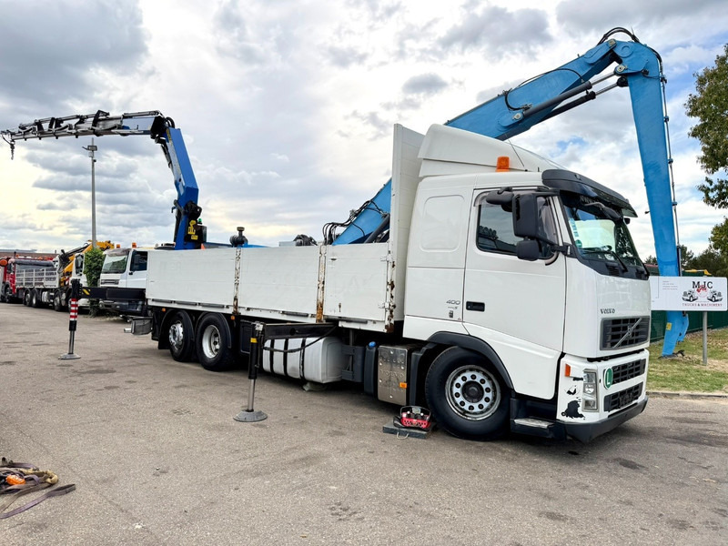 Volvo FH 420 6X2 + (20m!) CRANE PALFINGER PK29002 E (6x) 5/6 F - *FULL AIR* - 379.000km - EURO 5 - PLATFORM 6m75 - LIFT + STEERING AXLE - I SHIFT - BE TRUCK - Camión grúa: foto 1 Volvo FH 420 6X2 + (20m!) CRANE PALFINGER PK29002 E (6x) 5/6 F - *FULL AIR* - 379.000km - EURO 5 - PLATFORM 6m75 - LIFT + STEERING AXLE - I SHIFT - BE TRUCK - Camión grúa: foto 1