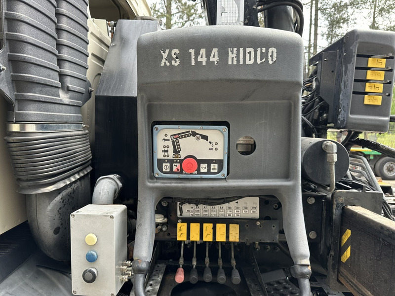 Camión multibasculante, Camión grúa Volvo FM 370 6x2 HOOKLIFT 21T + CRANE HIAB 144 E-4 HIDUO - ENGINE / GEARBOX OK - CHASSIS OK - RUNNING + DRIVING - BE TRUCK: foto 12
