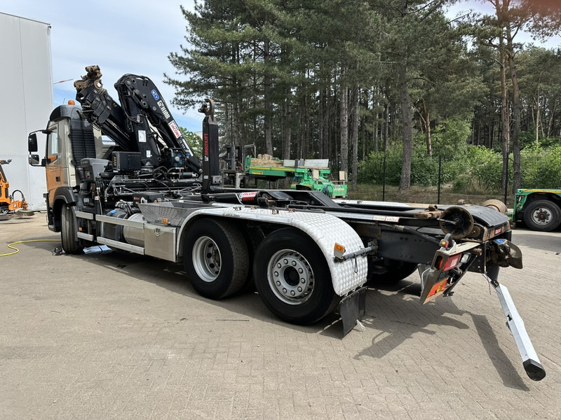Camión multibasculante, Camión grúa Volvo FM 370 6x2 HOOKLIFT 21T + CRANE HIAB 144 E-4 HIDUO - ENGINE / GEARBOX OK - CHASSIS OK - RUNNING + DRIVING - BE TRUCK: foto 7