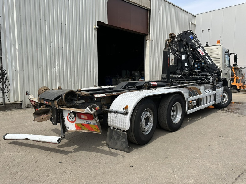 Camión multibasculante, Camión grúa Volvo FM 370 6x2 HOOKLIFT 21T + CRANE HIAB 144 E-4 HIDUO - ENGINE / GEARBOX OK - CHASSIS OK - RUNNING + DRIVING - BE TRUCK: foto 6