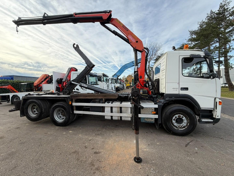 Volvo FM 400 6x2 HOOKLIFT + CRANE PALFINGER PK 15500 B (2x) - 5/6 F - MANUAL - EURO 4 - BE TRUCK - Camión multibasculante, Camión grúa: foto 5 Volvo FM 400 6x2 HOOKLIFT + CRANE PALFINGER PK 15500 B (2x) - 5/6 F - MANUAL - EURO 4 - BE TRUCK - Camión multibasculante, Camión grúa: foto 5