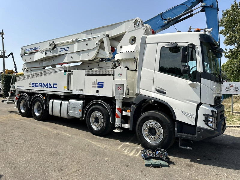 Volvo FMX 500 8x4 + SERMAC 5Z42 BETONPUMP 42m! - *108.000km* - TÜV 11/2025 - ALCOA - HUB REDUCTION - TOP CONDITION - BELGIAN TRUCK - Camión bomba de hormigón: foto 1 Volvo FMX 500 8x4 + SERMAC 5Z42 BETONPUMP 42m! - *108.000km* - TÜV 11/2025 - ALCOA - HUB REDUCTION - TOP CONDITION - BELGIAN TRUCK - Camión bomba de hormigón: foto 1