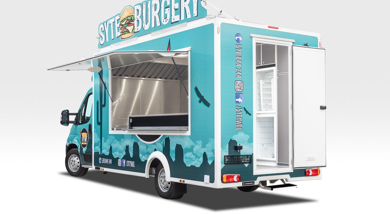 Bannert FOOD TRUCK Imbiss Handlowy Burger Kebab - Camión tienda: foto 5 Bannert FOOD TRUCK Imbiss Handlowy Burger Kebab - Camión tienda: foto 5