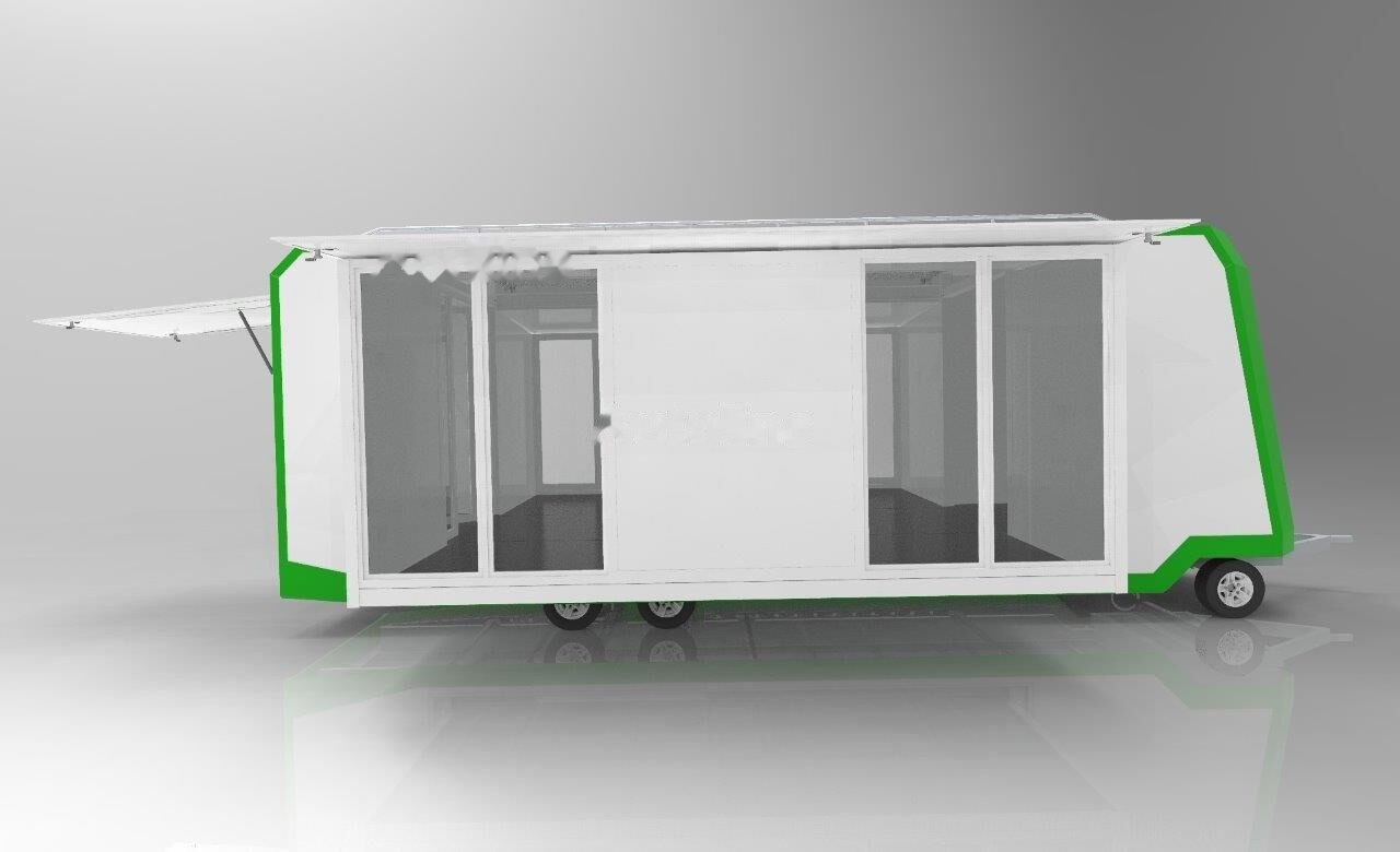 Remolque venta ambulante nuevo Bannert IMBISS, Handlowa, Przyczepa Event Trailer: foto 13