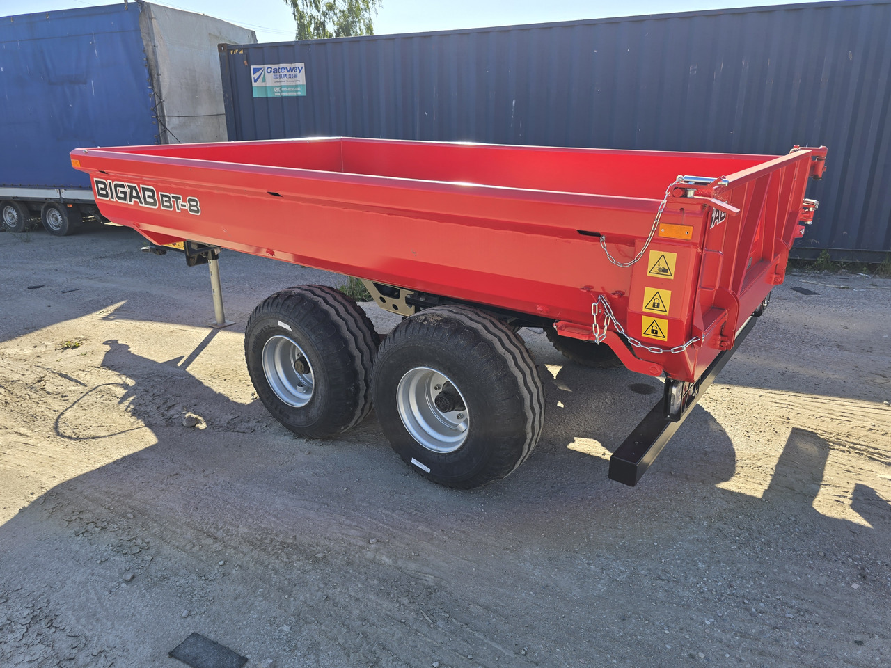BIGAB BT-8 HARDOX - Remolque volquete agrícola: foto 5 BIGAB BT-8 HARDOX - Remolque volquete agrícola: foto 5