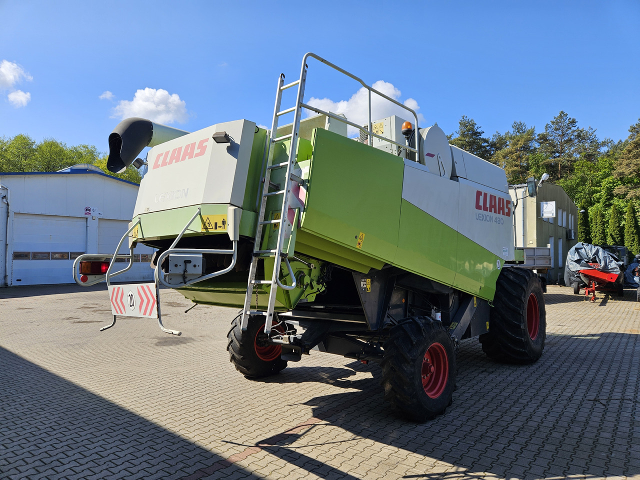 Claas Lexion 480 - Cosechadora de granos: foto 5 Claas Lexion 480 - Cosechadora de granos: foto 5