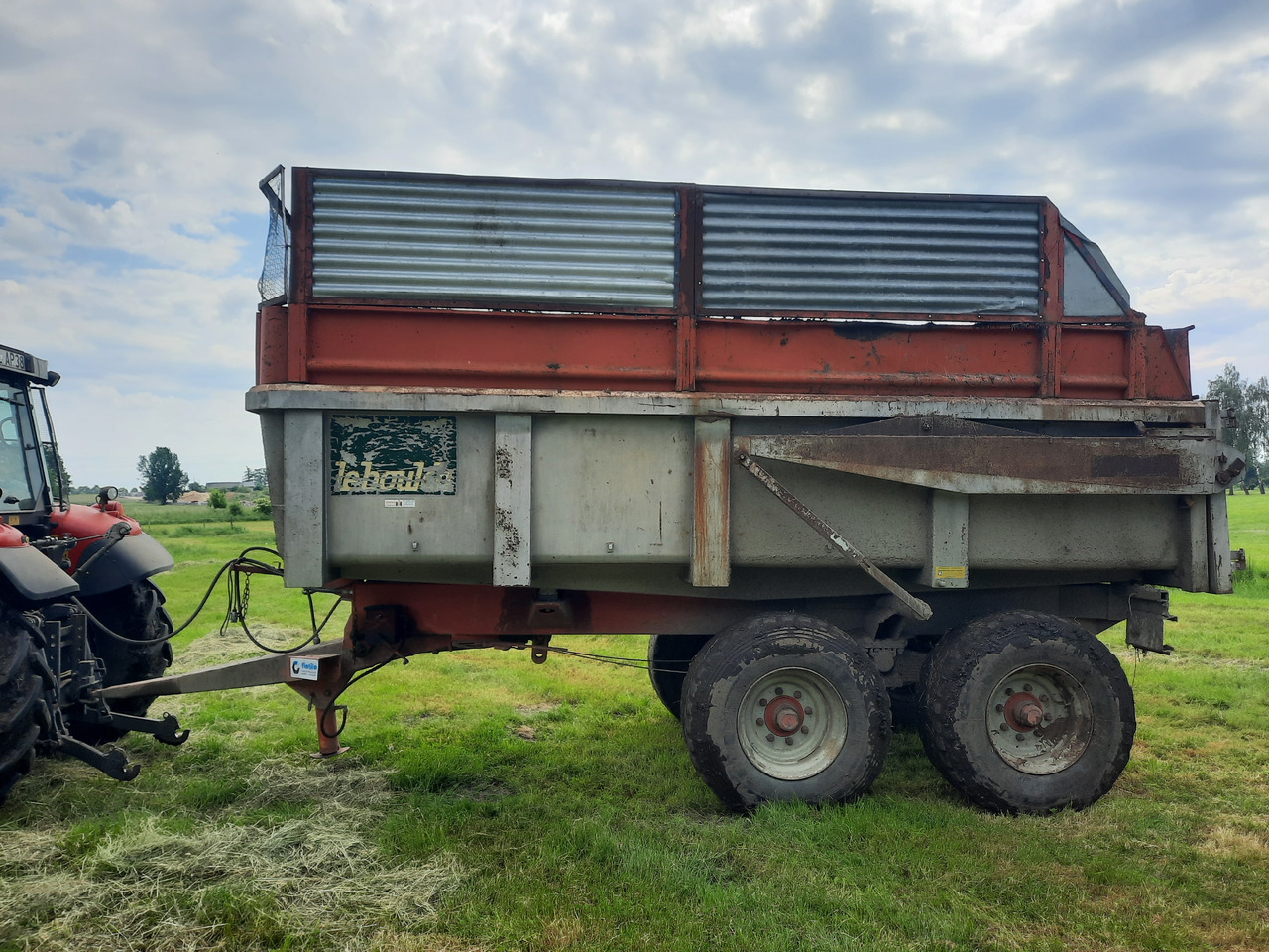 LEBOULCH RB2120 (12 ton / 25 m3) - Remolque volquete agrícola: foto 5 LEBOULCH RB2120 (12 ton / 25 m3) - Remolque volquete agrícola: foto 5