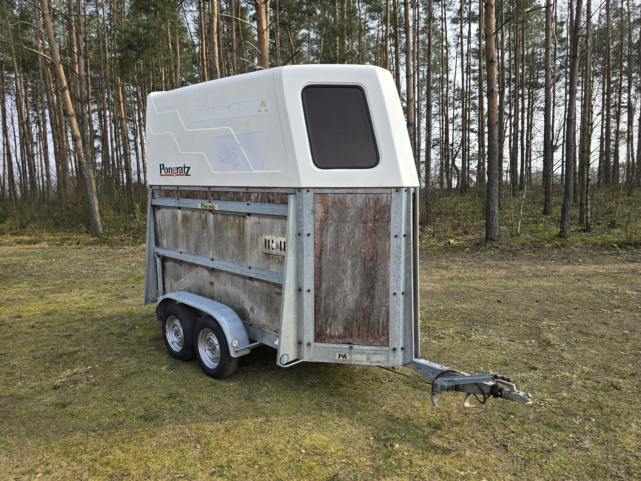 PONGRATZ PA 310 T - Remolque transporte de ganado: foto 5 PONGRATZ PA 310 T - Remolque transporte de ganado: foto 5