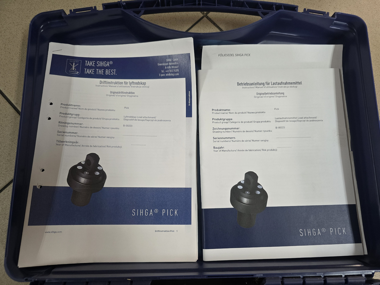 SIHGA Pick - Equipo de construcción: foto 3 SIHGA Pick - Equipo de construcción: foto 3