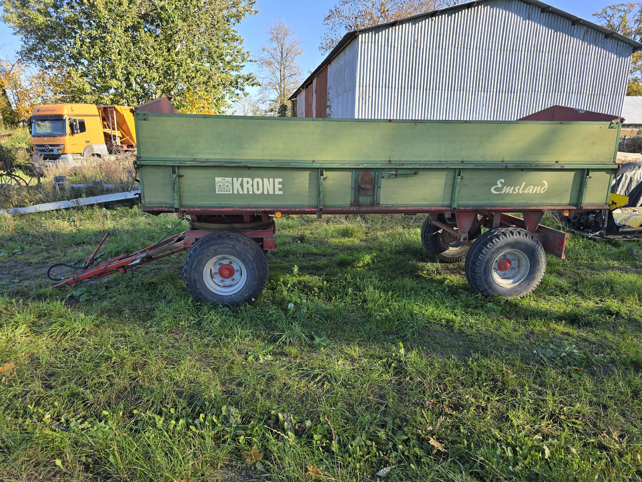 Krone Emsland 90 ZK - Remolque volquete agrícola: foto 3 Krone Emsland 90 ZK - Remolque volquete agrícola: foto 3