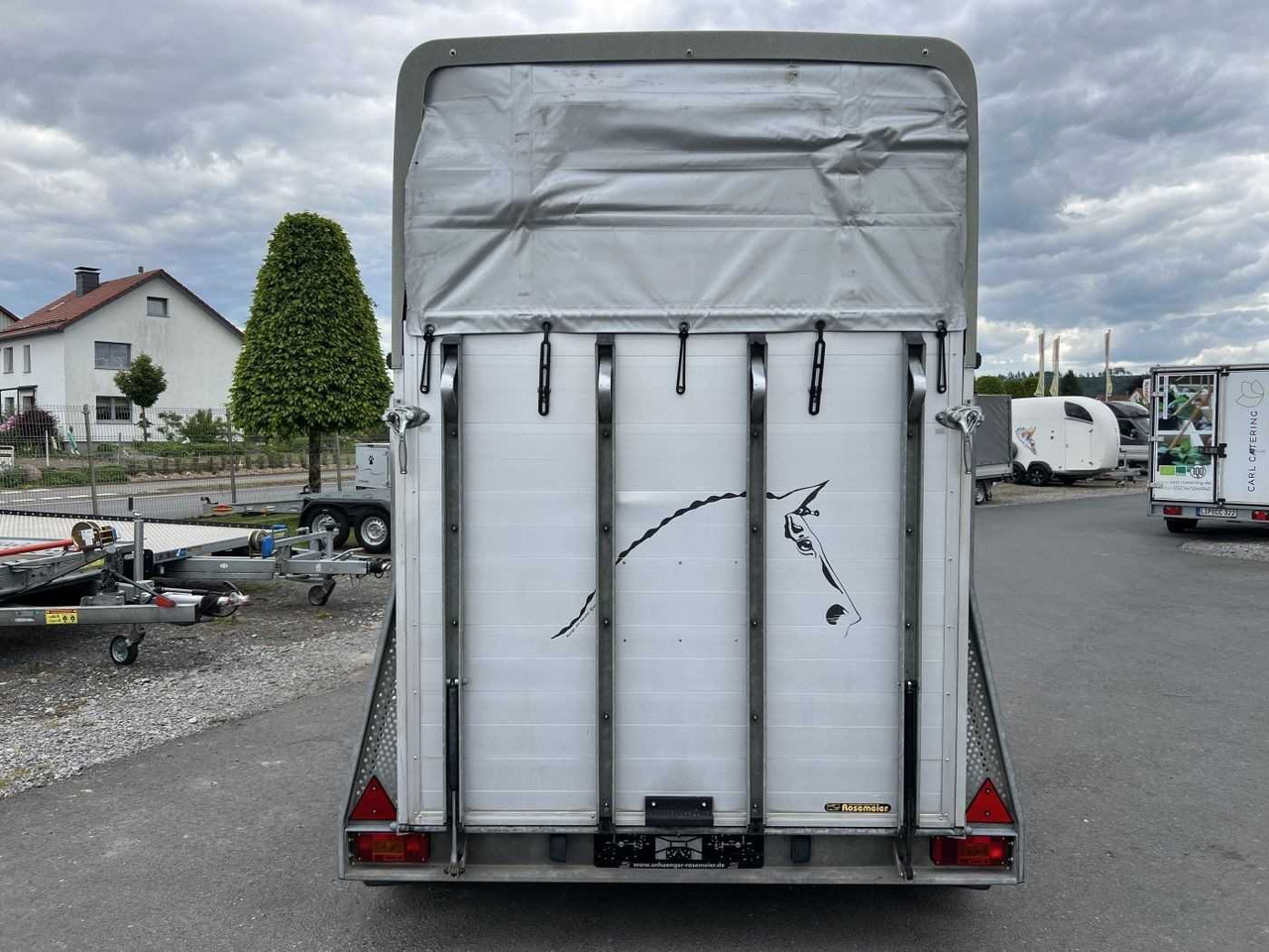 BOECKMANN Duo AP Pferdetransporter Viehanhänger - Remolque para caballos: foto 4 BOECKMANN Duo AP Pferdetransporter Viehanhänger - Remolque para caballos: foto 4