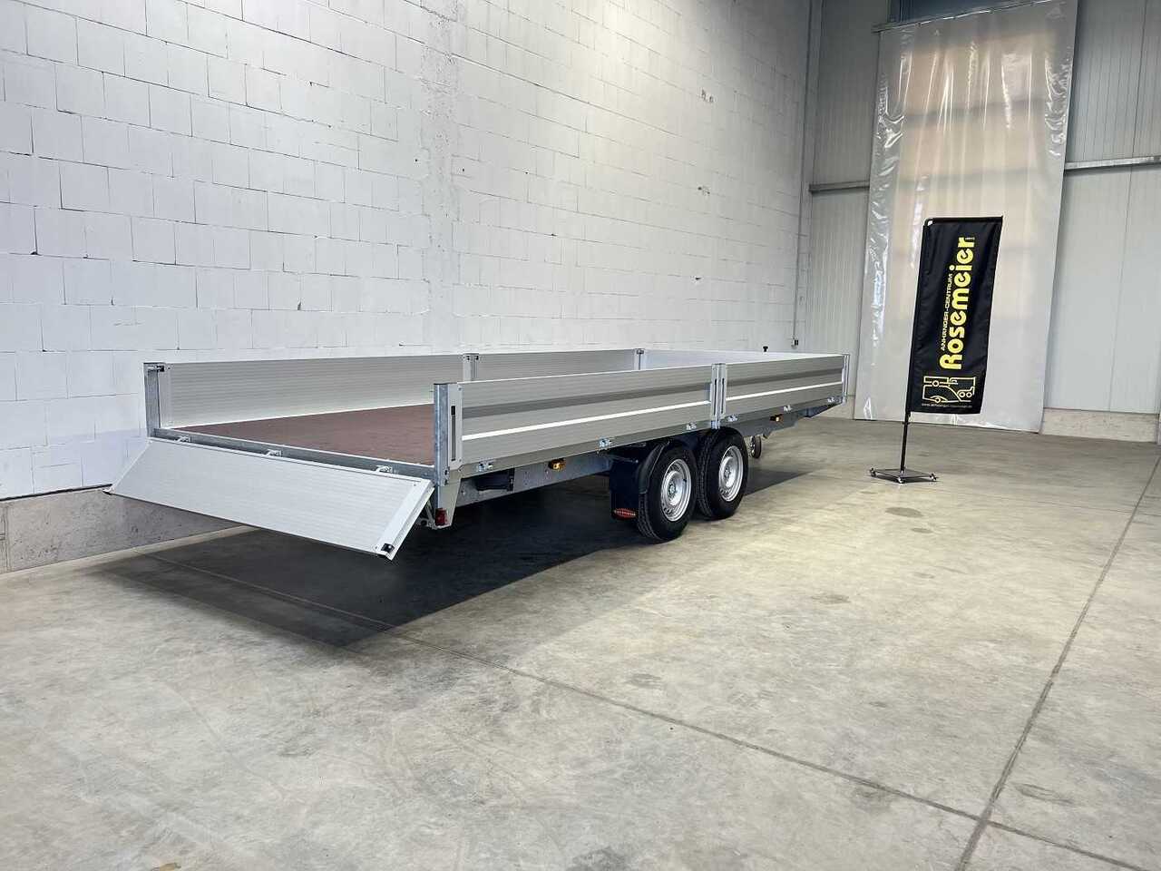 BOECKMANN HL-AL 5121/30 Hochlader - Remolque plataforma/ Caja abierta: foto 1 BOECKMANN HL-AL 5121/30 Hochlader - Remolque plataforma/ Caja abierta: foto 1