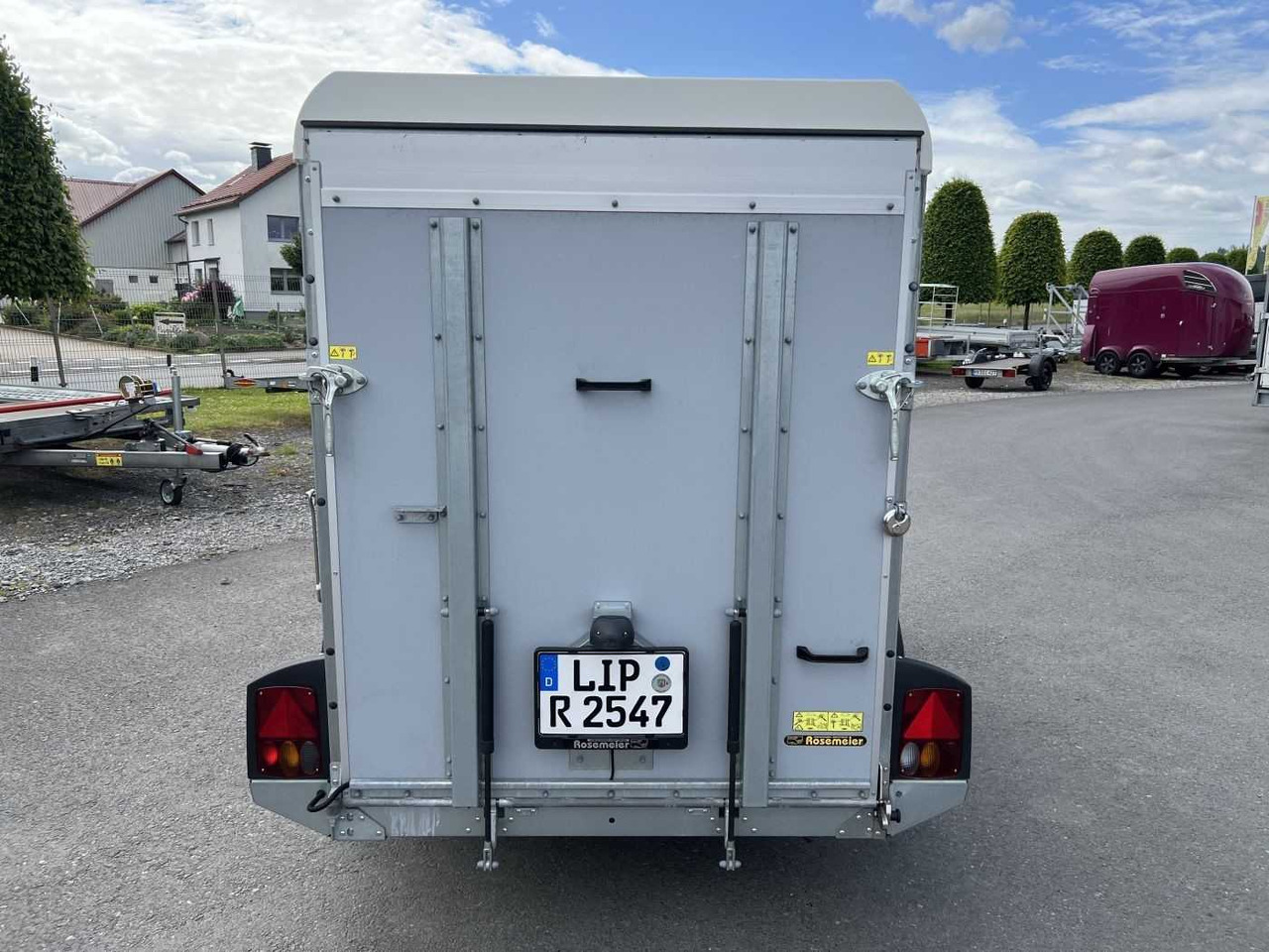 BOECKMANN KT 2513/135 F Tür TKL Stützen Kofferanhänger - Remolque caja cerrada: foto 4 BOECKMANN KT 2513/135 F Tür TKL Stützen Kofferanhänger - Remolque caja cerrada: foto 4
