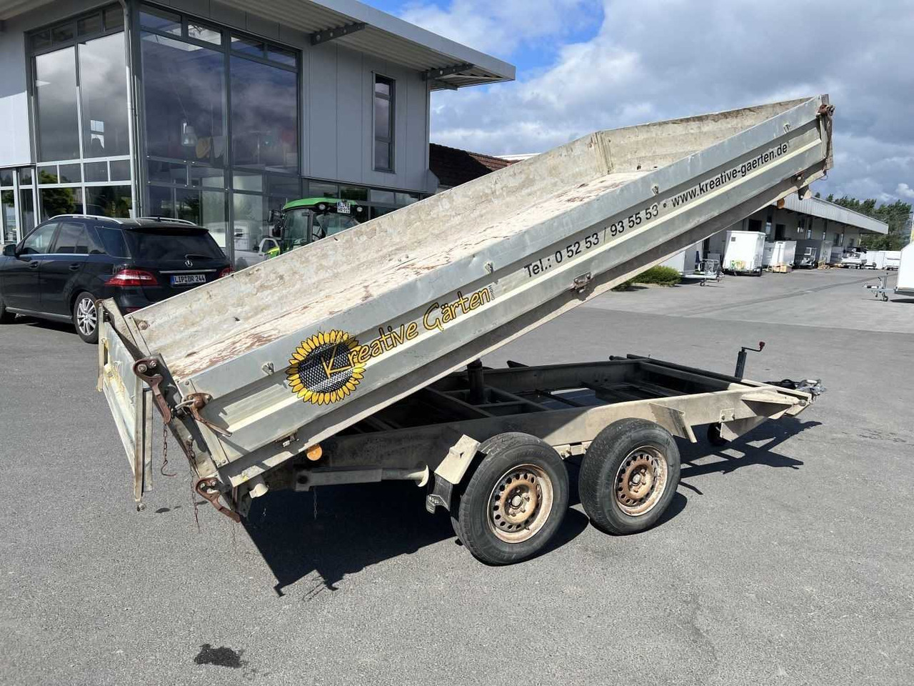 Remolque volquete BOECKMANN NK 2/35 Rückwärtskipper: foto 1