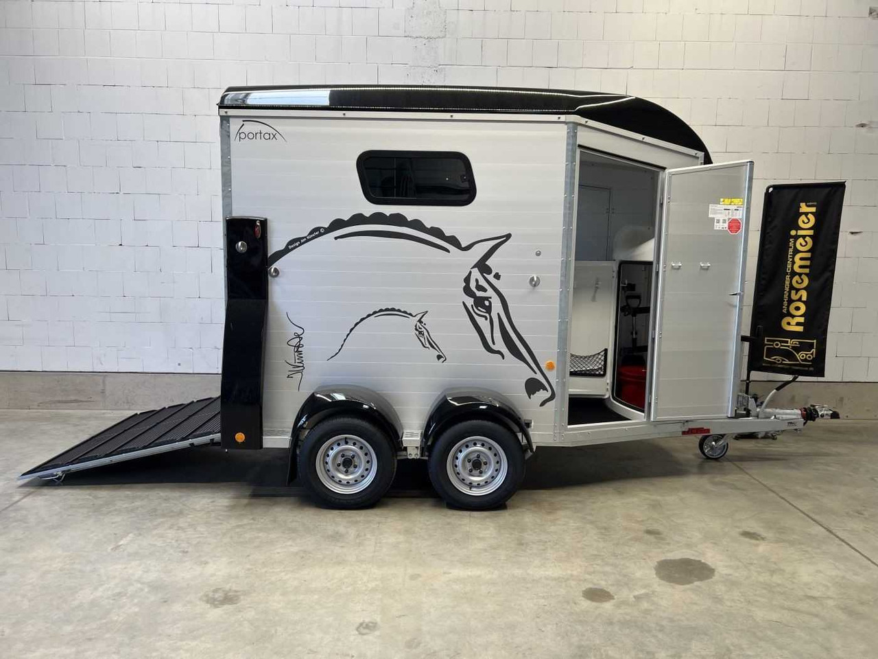Remolque para caballos nuevo BOECKMANN Portax E Art Line Pferdeanhänger: foto 1