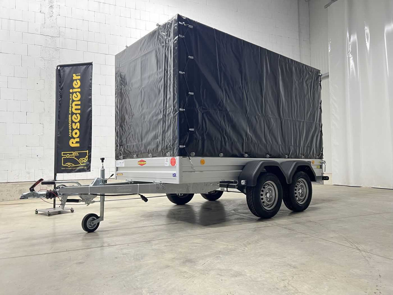 Remolque de coche nuevo BOECKMANN TL-AL 3015/27 Eco XXL Plane Kastenanhänger gebre: foto 23