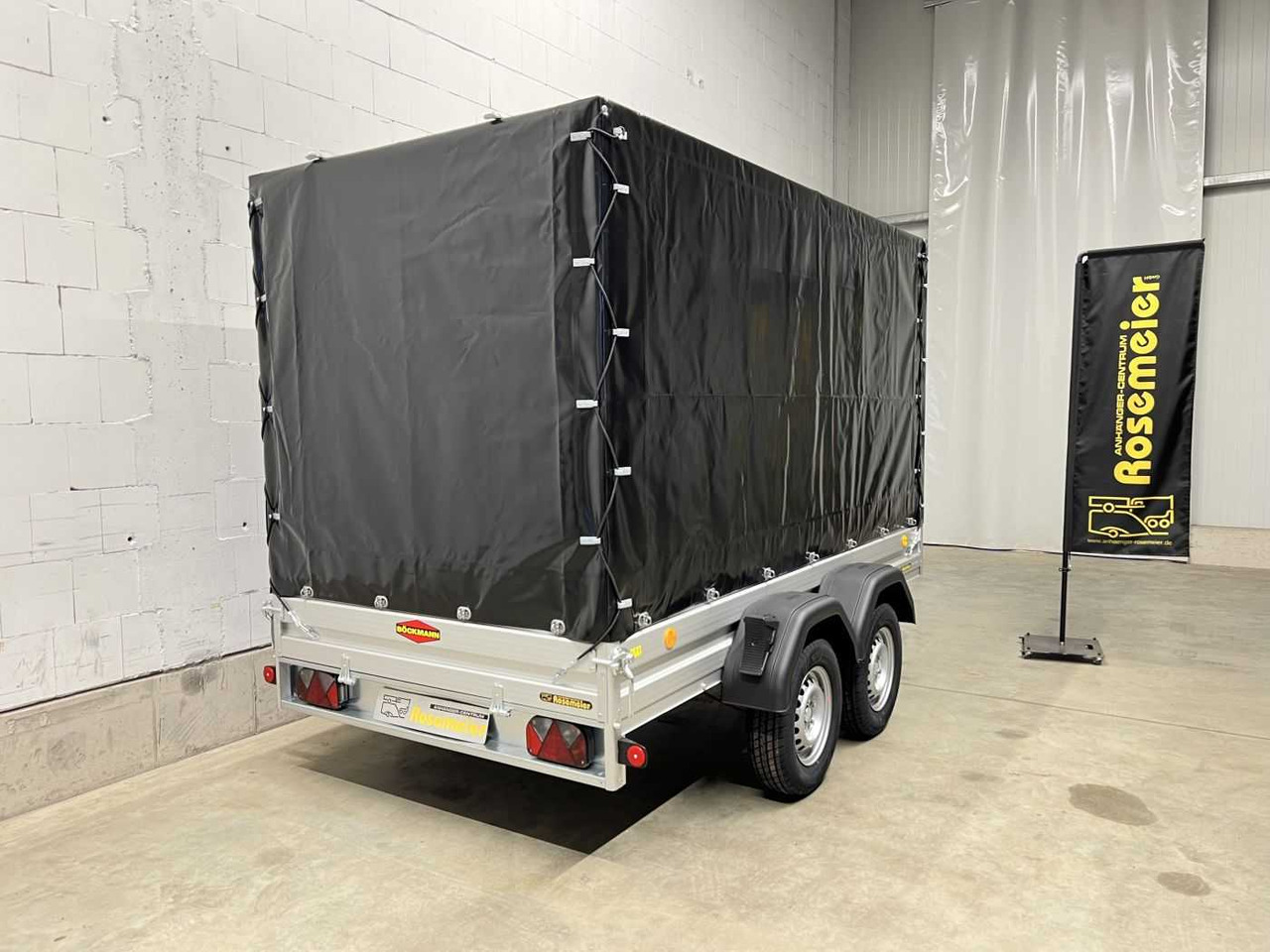 Remolque de coche nuevo BOECKMANN TL-AL 3015/27 Eco XXL Plane Kastenanhänger gebre: foto 11