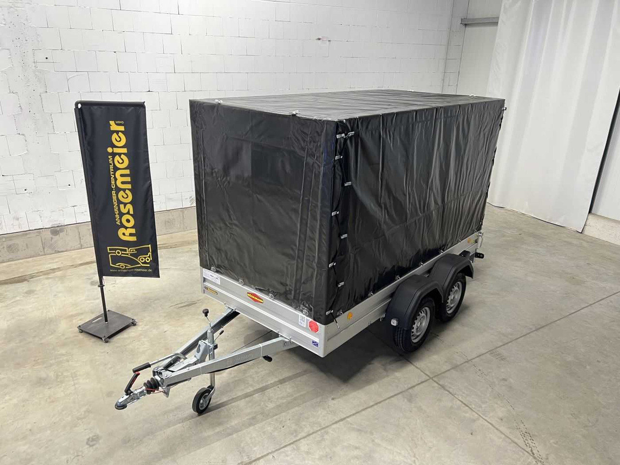 Remolque de coche nuevo BOECKMANN TL-AL 3015/27 Eco XXL Plane Kastenanhänger gebre: foto 25