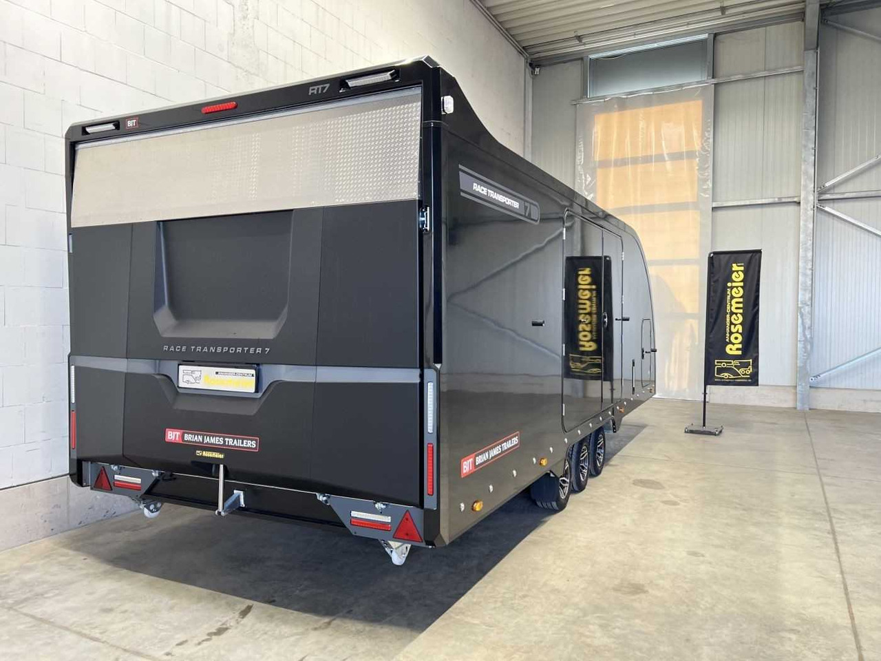 Remolque portavehículos nuevo BRIAN_JAMES Race Transporter 7 Autotransporter geschlossen: foto 16