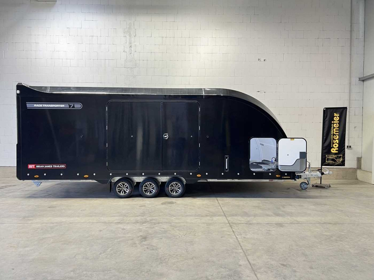 Remolque portavehículos nuevo BRIAN_JAMES Race Transporter 7 Autotransporter geschlossen: foto 18